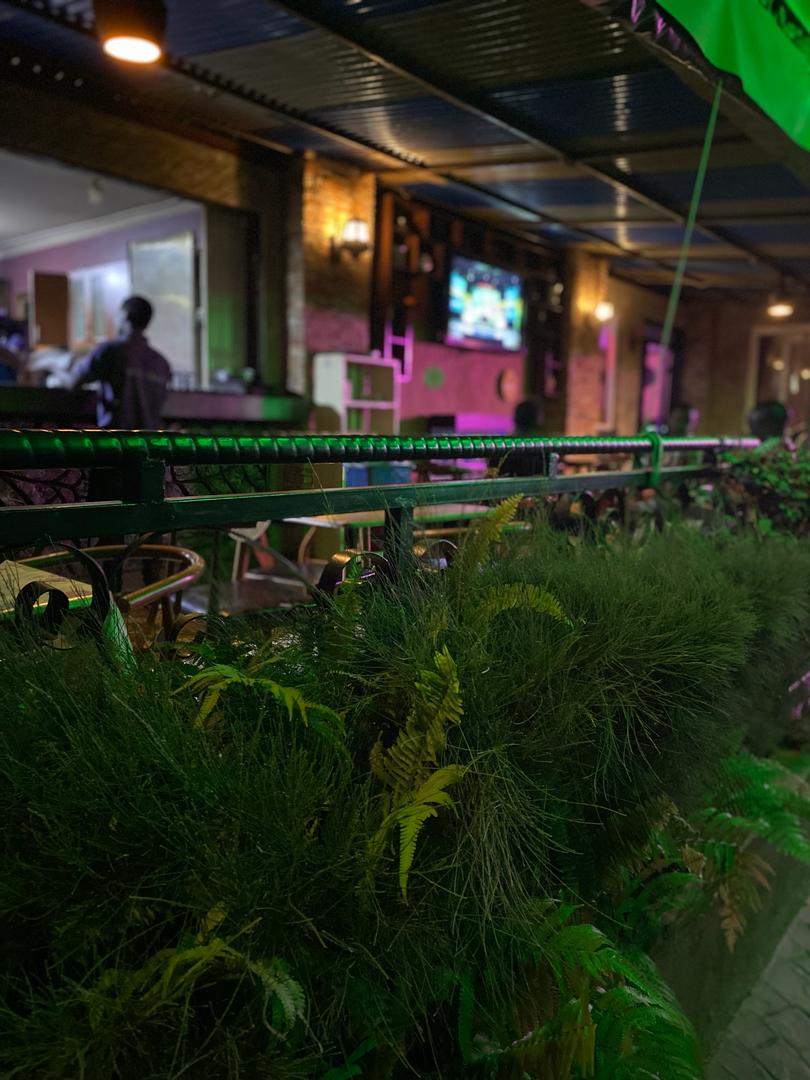 Dining atmosphere at night